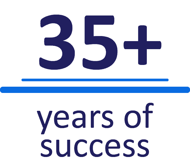 35+ Years of Success