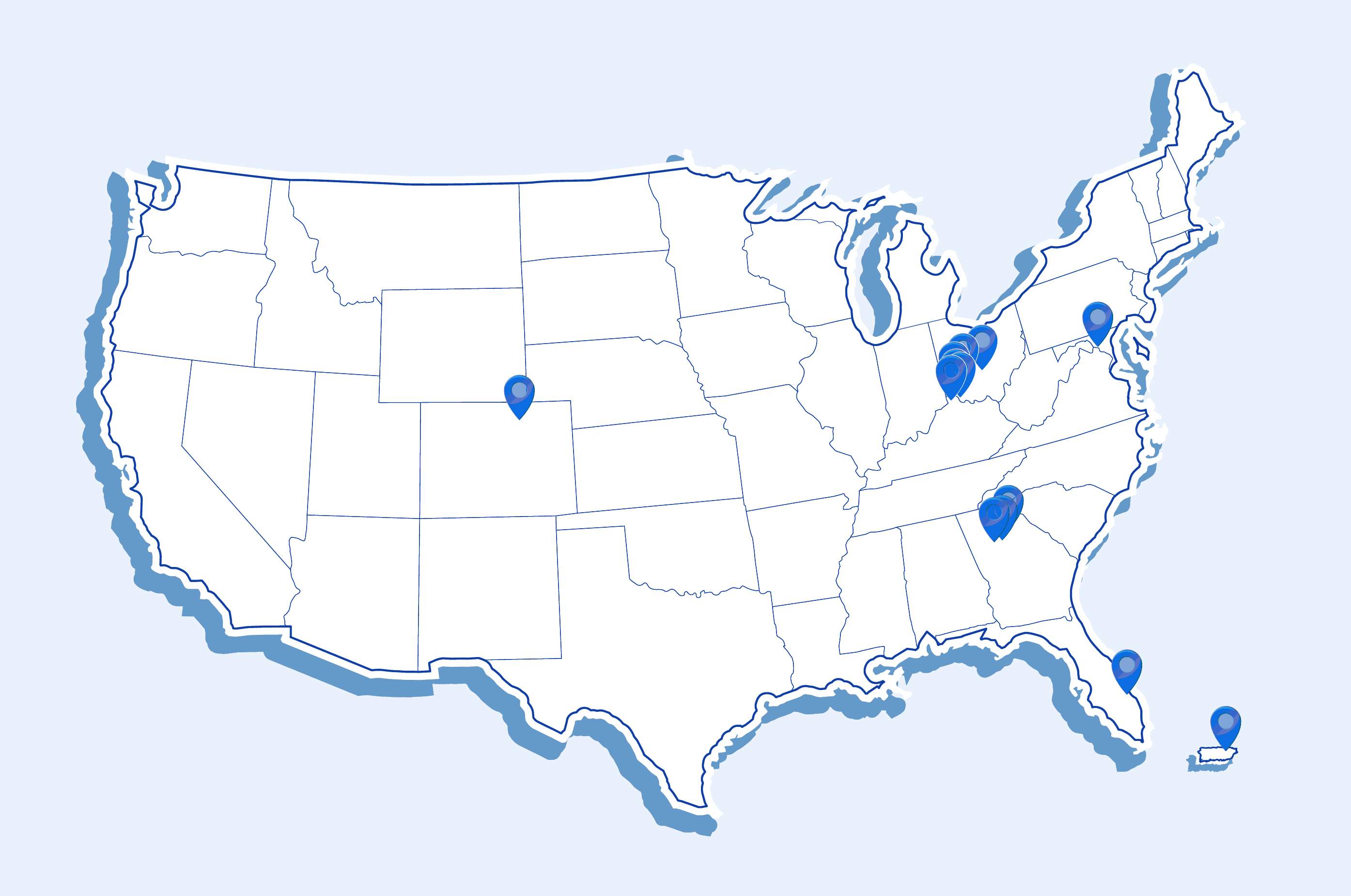 Map of FSE Sites